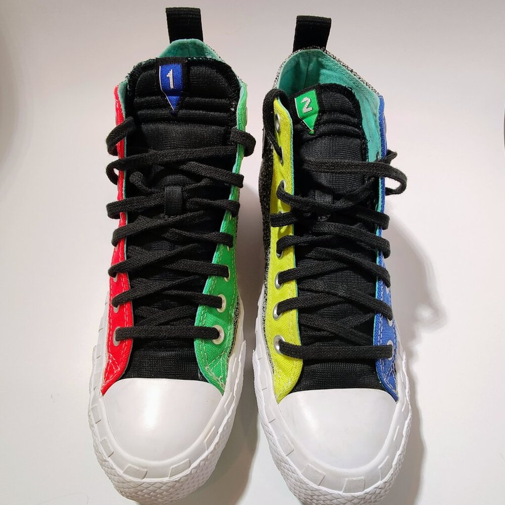 Converse Chuck Taylor High Top Sneakers Mismatched Colorway | Men’s/Women’s - Picture 6 of 13